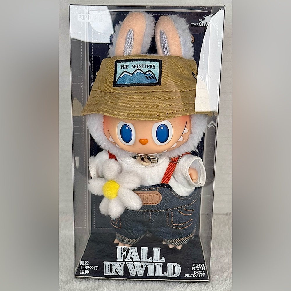 SOLD* POPMART Labubu THE MONSTERS FALL IN WILD Vinyl Plush Pendant Authentic